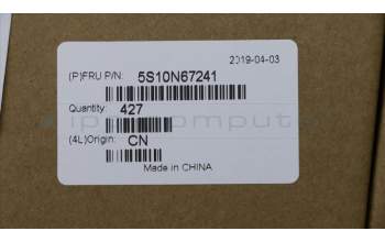 Lenovo 5S10N67241 SCREW Screw L 80VR Fan to Upper Case