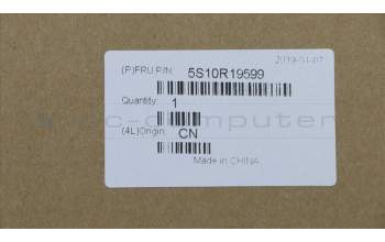 Lenovo 5S10R19599 Schraube L 81EK 6,5 L 3,4 D 0,4 T BNL NL