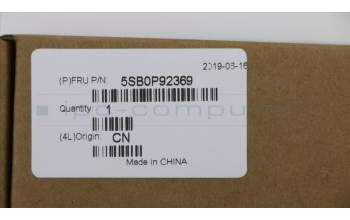 Lenovo 5SB0P92369 SPEAKERINT Speaker 3N 81CG L+R 80O 1wx2
