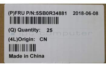 Lenovo 5SB0R34881 SPEAKERINT Speaker C 81H6 L+R