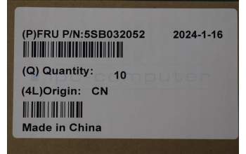 Lenovo 5SB0S32052 Speaker R&L C 83G1