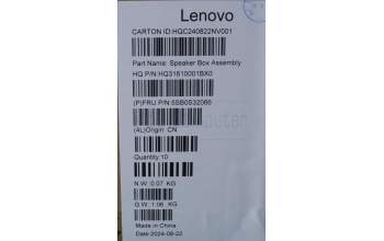 Lenovo 5SB0S32066 Speaker H 83GH L+R
