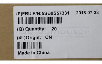 Lenovo 5SB0S57331 SPEAKERINT SPEAKER R+L C 81HG