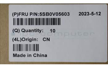 Lenovo 5SB0V05603 Yoga9 JBL AW 2w Tweeter 2