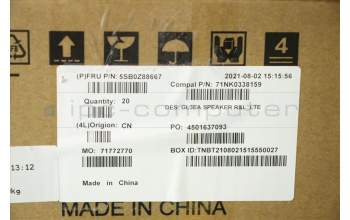 Lenovo 5SB0Z88667 SPEAKERINT FRU SPEAKERINT R&L_LTE