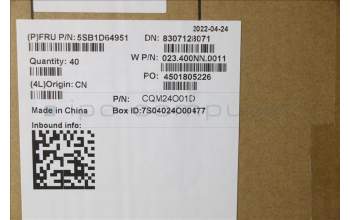 Lenovo 5SB1D64951 SPEAKERINT SPK-L/R<ALLWELL>