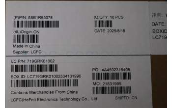 Lenovo 5SB1R65078 SPK,X13G6,Stero,3209,YC