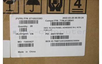 Lenovo 5T10S33383 Removable Tape C 82S9 3.2T