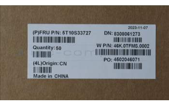 Lenovo 5T10S33727 TAPE Removable Tape W 21KG (R+L)*5