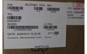 Lenovo 5T10S33764 Removable Tape L83FF(2L+2R+DL)*5