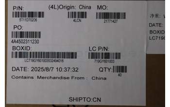 Lenovo 5T11D70206 FRU MPV60_LP_PANEL_TAPE_R+L*5