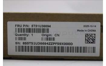 Lenovo 5T51U36694 Lenovo DISPLAY, 14\", WUXGA, Touch, Anti-Glare, IPS, 300nit, 45%NTSC