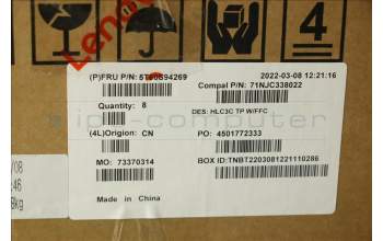 Lenovo 5T60S94269 TouchPad C 82UD w/FFC