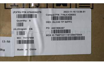 Lenovo 5T60S94279 TouchPad C 83B2 w/FFC