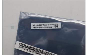 Lenovo 5T61P67215 CS22_3+2bCP,Glass like Mylar,Goodix PCB,Black,Non-NFC,SOVP&MP,Sunrex