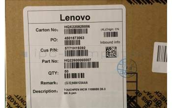 Lenovo 5T71H19392 WCM 11086B5 D5.3 BK A pen