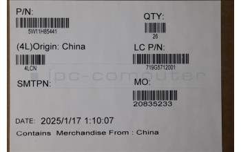 Lenovo 5W11H85441 Wireless,WLAN,INT,BE200 NV