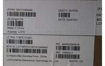 Lenovo 5W11H85449 WIRELESS Wireless,WAN,QCT,EM160R Mer