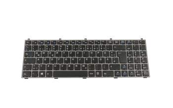 6-79-W25AEU0K-180-W Original Clevo Tastatur CH (schweiz) schwarz