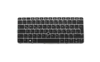 6037B0112904 Original HP Tastatur DE (deutsch) schwarz mit Backlight und Mouse-Stick