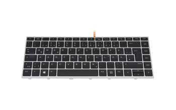6037B0133904 Original IEC Tastatur DE (deutsch) schwarz mit Backlight