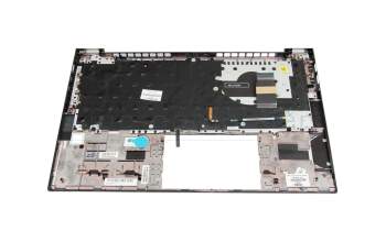 6070B1847702 Original HP Tastatur inkl. Topcase DE (deutsch) schwarz/silber mit Backlight und Mouse-Stick