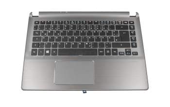 60MAXN7010 Original Acer Tastatur inkl. Topcase DE (deutsch) schwarz/grau