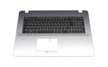 60PC01130180G Original Asus Tastatur inkl. Topcase DE (deutsch) schwarz/silber