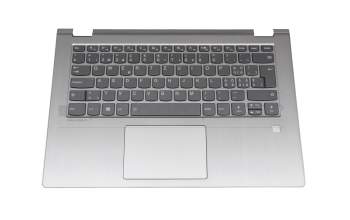 66203929179 Original Lenovo Tastatur inkl. Topcase CH (schweiz) grau/silber mit Backlight