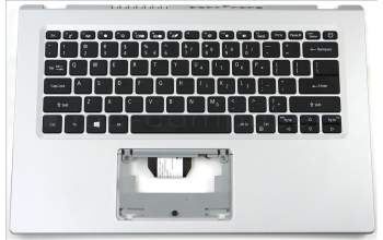 Acer 6B.A4VN2.001 Tastatur inkl. Topcase silber.mit Tastatur US-INT.BL