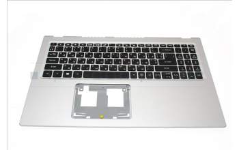Acer 6B.A6MN2.009 Tastatur inkl. Topcase silber.mit Tastatur ukrainisch