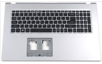 Acer 6B.A6TN2.001 Tastatur inkl. Topcase silber.mit Tastatur US-INT