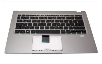 Acer 6B.A77N8.020 Tastatur inkl. Topcase silber.mit Tastatur deutsch BL