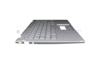 6B.AHBN7.011 Original Acer Tastatur DE (deutsch) silber mit Backlight
