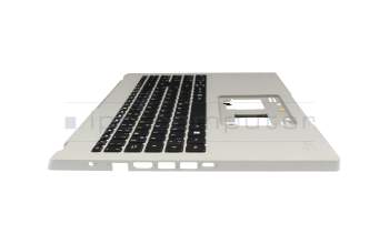 6B.AYCN2.014 Original Acer Tastatur inkl. Topcase DE (deutsch) schwarz/grau mit Backlight