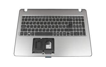 6B.GFMN7.024 Original Acer Tastatur inkl. Topcase CH (schweiz) schwarz/silber