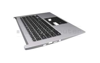 6B.H1LN7.011 Original Acer Tastatur inkl. Topcase DE (deutsch) schwarz/grau mit Backlight