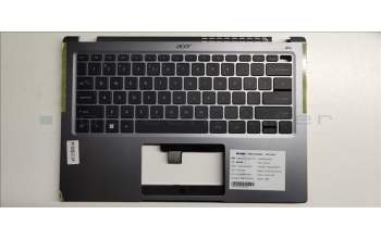 Acer 6B.K0UN8.001 Tastatur inkl. Topcase silber.mit Tastatur US-INT.BL