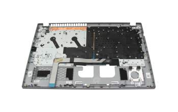 6B.K3BN2.015 Original Acer Tastatur inkl. Topcase CH (schweiz) grau/grau mit Backlight