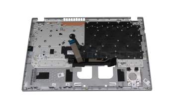 6B.K6WN2.014 Original Acer Tastatur inkl. Topcase DE (deutsch) schwarz/silber