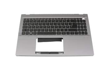 6B.KFTN2.014 Original Acer Tastatur inkl. Topcase DE (deutsch) schwarz/silber mit Backlight