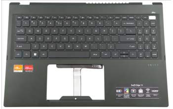 Acer 6B.KKZN7.030 COVER.UPPER.mit Tastatur US-INT.BL/ANT