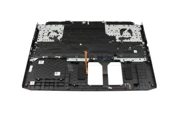 6B.QAXN2.014 Original Acer Tastatur inkl. Topcase DE (deutsch) schwarz/schwarz mit Backlight