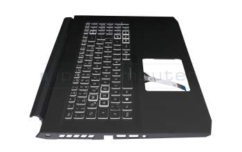 6B.QCHN2.014 Original Acer Tastatur inkl. Topcase DE (deutsch) schwarz/schwarz mit Backlight