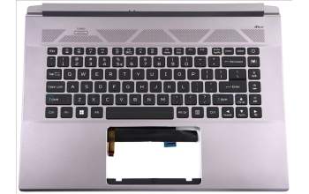 Acer 6B.QFQN2.001 COVER.UPPER.GRAY.mit Tastatur US-INT.BL