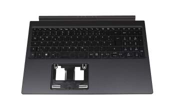 6B.QHDN2.014 Original Acer Tastatur inkl. Topcase DE (deutsch) schwarz/schwarz mit Backlight