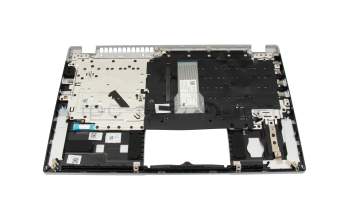 6BAB1N2015 Original Acer Tastatur inkl. Topcase CH (schweiz) silber/silber mit Backlight