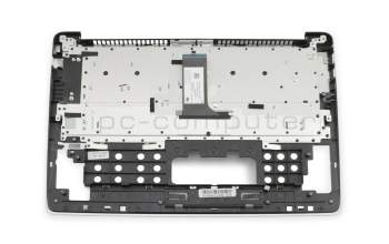 6BGKBN5017 Original Acer Tastatur inkl. Topcase DE (deutsch) schwarz/silber mit Backlight