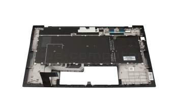 6BH98N7011 Original Acer Tastatur inkl. Topcase DE (deutsch) schwarz/blau/schwarz mit Backlight