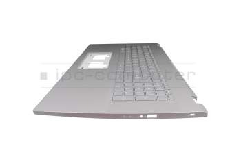6BK66N2014 Original Acer Tastatur inkl. Topcase DE (deutsch) grau/grau mit Backlight